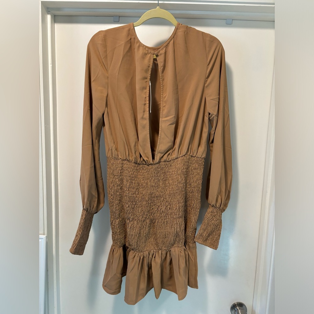 NWT Winter Muse Jasmine Smock Dress- Large